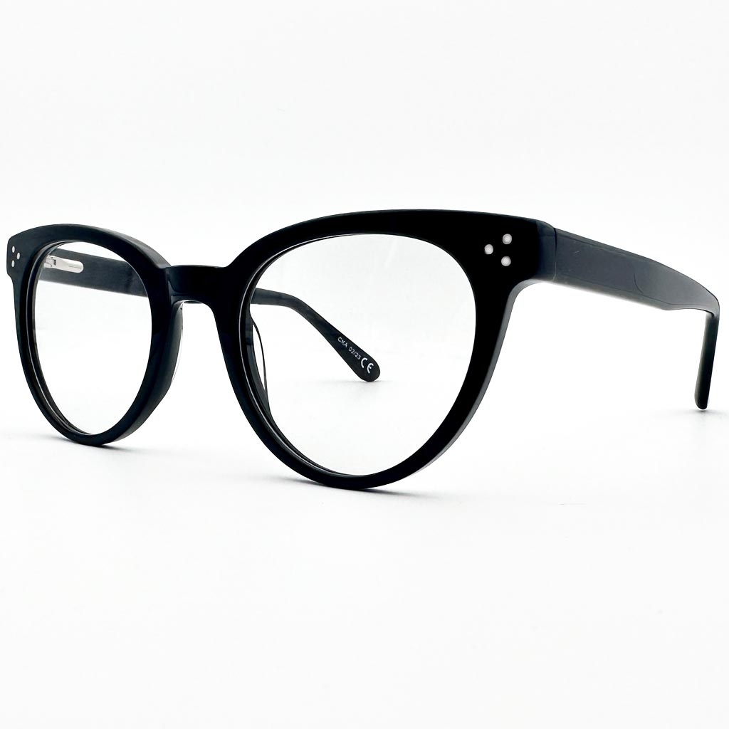 Las Vegas - montatura cat-eye nera