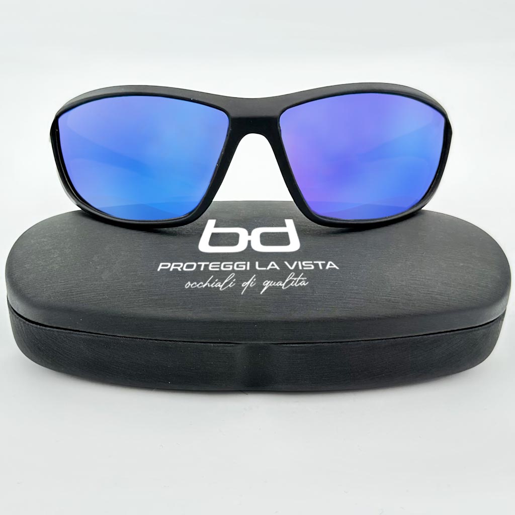 Petra - occhiale sportivo blu ice